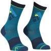 Ortovox Alpine Light Comp Mid Socken Herren Mountain Blue
