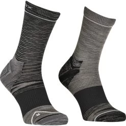 Ortovox Alpine Mid Socken Herren Black Raven
