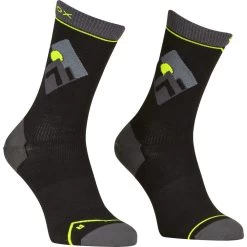 Ortovox Alpine Light Comp Mid Socken Herren Black Raven