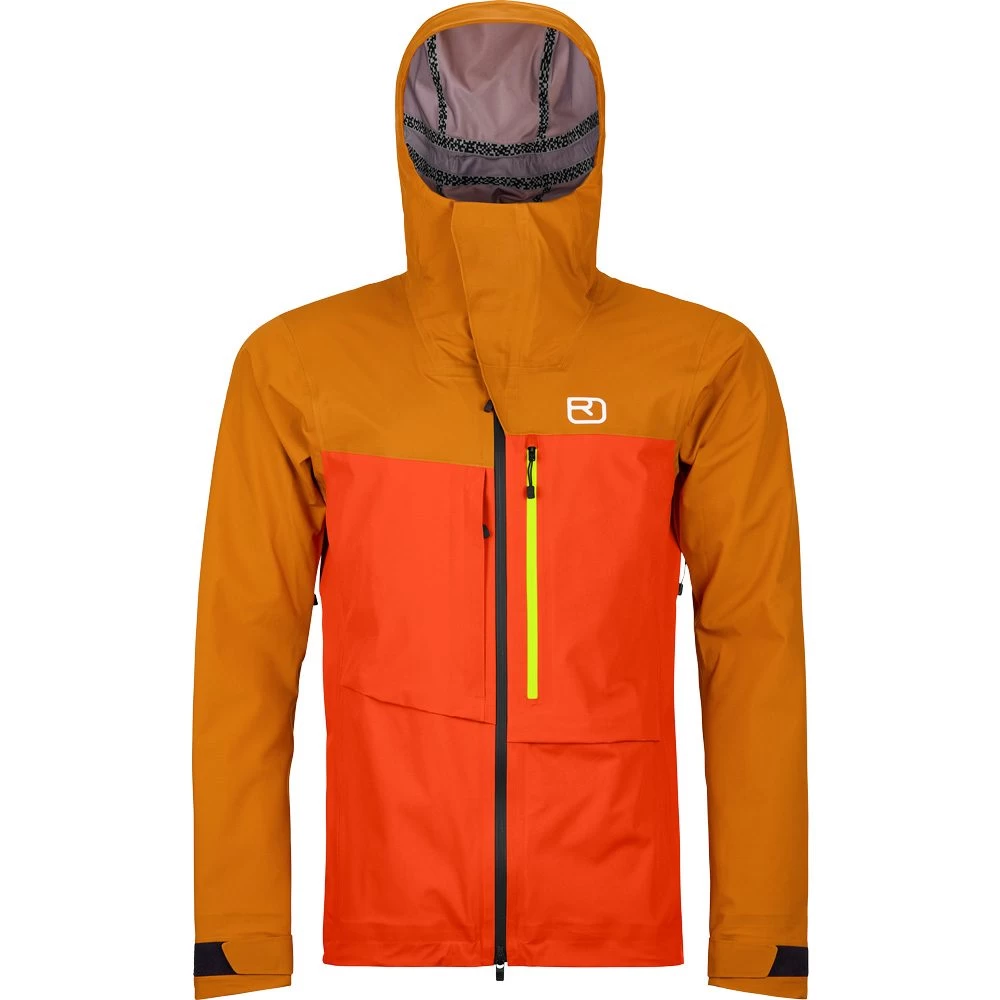 Ortovox 3L Ravine Hardshelljacke Herren Hot Orange 1 Ortovox 3L Ravine Hardshelljacke Herren Hot Orange