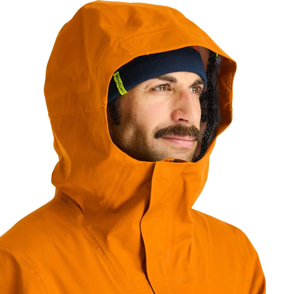Ortovox 3L Ravine Hardshelljacke Herren Hot Orange 4 Ortovox 3L Ravine Hardshelljacke Herren Hot Orange – Bild 4