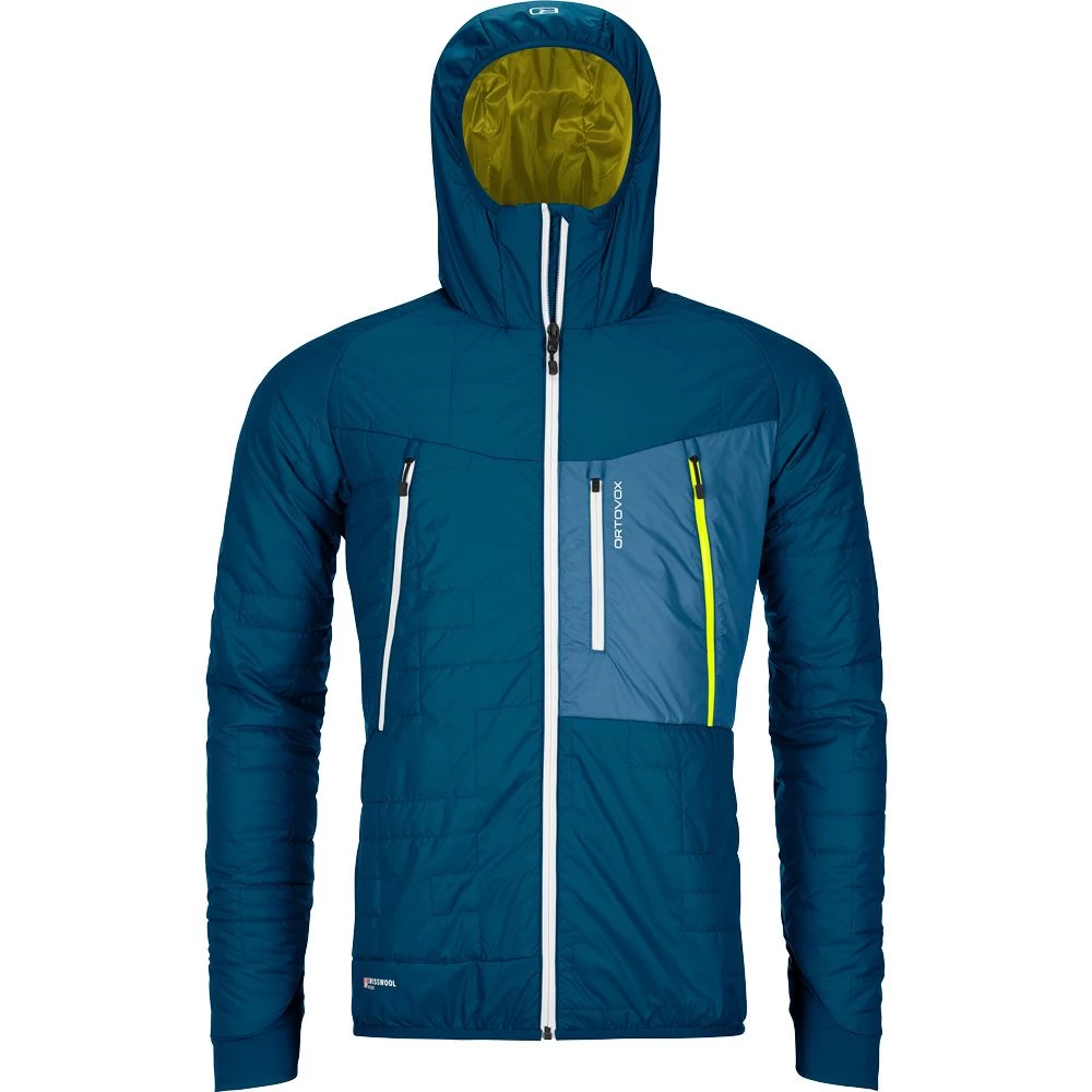 Ortovox Swisswool Piz Boè Isolationsjacke Herren Petrol Blue 1 Ortovox Swisswool Piz Boè Isolationsjacke Herren Petrol Blue