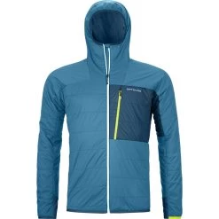 Ortovox Swisswool Piz Duan Isolationsjacke Herren Mountain Blue