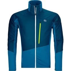 Ortovox Westalpen Swisswool Hybridjacke Herren Petrol Blue