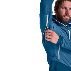 Ortovox Col Becchei Hybridjacke Herren Mountain Blue -Günstiges Berggeist Geschäft 56262204954c Ortovox ColBecchei Jkt M blue