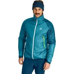 Ortovox Swisswool Piz Vial Isolationsjacke Herren Mountain Blue -Günstiges Berggeist Geschäft 56262207529c Ortovox PizVial JkT M blue