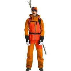 Ortovox 3L Ravine Shell Freeride-Hose Herren Sly Fox -Günstiges Berggeist Geschäft 56462208495c Ortovox Ravine Pant M fox