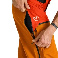 Ortovox 3L Ravine Shell Freeride-Hose Herren Sly Fox -Günstiges Berggeist Geschäft 56462208495d Ortovox Ravine Pant M fox