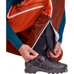 Ortovox 3L Ortler Hardshellhose Herren Clay Orange -Günstiges Berggeist Geschäft 56462208542d Ortovox Ortler Pant M orange