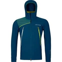Ortovox Pala Softshelljacke Herren Petrol Blue