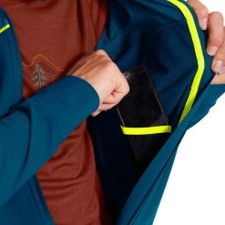 Ortovox Pala Softshelljacke Herren Petrol Blue -Günstiges Berggeist Geschäft 56562200374g Ortovox Pala Jkt M blue