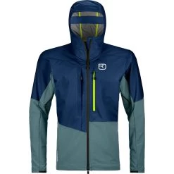Ortovox Mesola Freeride-Jacke Herren Deep Ocean