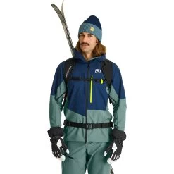 Ortovox Mesola Freeride-Jacke Herren Deep Ocean -Günstiges Berggeist Geschäft 56562200487c Ortovox Mesola Jkt M ocean