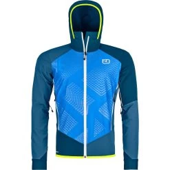 Ortovox Col Becchei Softshelljacke Herren Mountain Blue