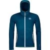 Ortovox Fleece Hoody Herren Petrol Blue