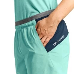 Ortovox Piz Selva Shorts Damen Ice Waterfall -Günstiges Berggeist Geschäft 58062203038d Ortovox Selva Shorts W ice