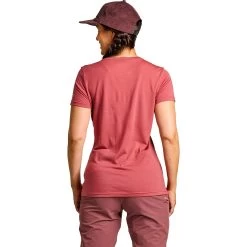 Ortovox 150 Cool MTN Protector T-Shirt Damen Wild Rose -Günstiges Berggeist Geschäft 58262209695c Ortovox 150Cool TS W rose