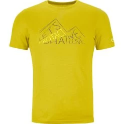 Ortovox 185 Merino Protact T-Shirt Herren Dirty Daisy