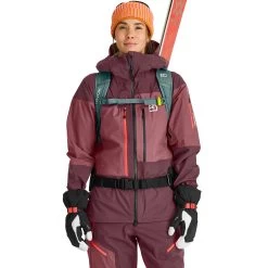 Ortovox 3L Guardian Shell Hardshelljacke Damen Winetasting -Günstiges Berggeist Geschäft 59062202258c OrtovoxGuardian Jkt W wine