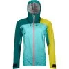 Ortovox Westalpen 3L Light Hardshelljacke Damen Ice Waterfall