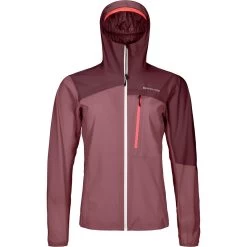Ortovox 2.5L Civetta Hardshelljacke Damen Mountain Rose