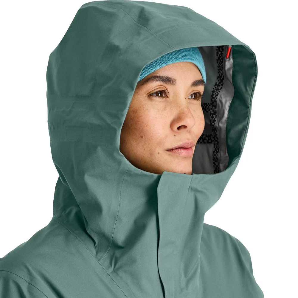 Ortovox 3L Ravine Shell Hardshelljacke Damen Ice Waterfall 6 Ortovox 3L Ravine Shell Hardshelljacke Damen Ice Waterfall – Bild 6