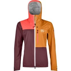 Ortovox 3L Ortler Hardshelljacke Damen Winetasting