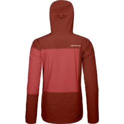 Ortovox 3L Deep Shell Jacke Damen Clay Orange -Günstiges Berggeist Geschäft 59062208393c Ortovox DeepShell Jkt W orange