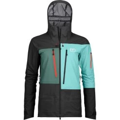 Ortovox 3L Deep Shell Hardshelljacke Damen Black Raven