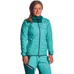 Ortovox Swisswool Piz Badus Isolationsjacke Damen Ice Waterfall -Günstiges Berggeist Geschäft 59262200644c Ortovox PizBadus Jacke W ice