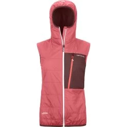 Ortovox Swisswool Piz Duan Weste Damen Wild Rose