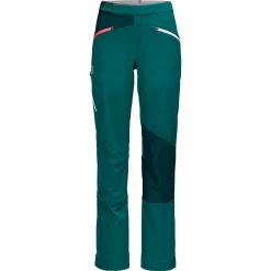 Ortovox Col Becchei Skitourenhose Damen Pacific Green