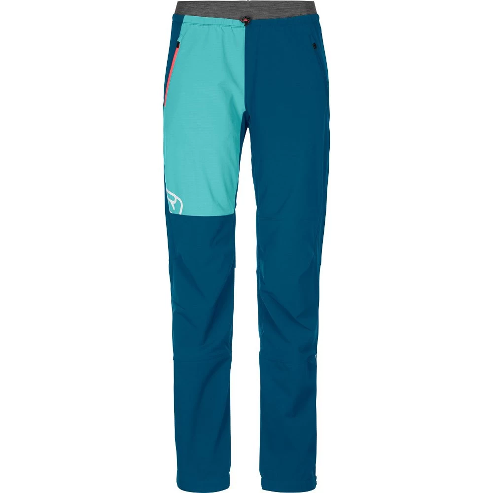 Ortovox Berrino Softshellhose Damen Petrol Blue 1 Ortovox Berrino Softshellhose Damen Petrol Blue