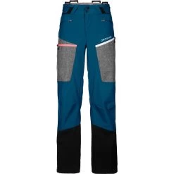 Ortovox Pordoi Softshellhose Damen Petrol Blue