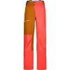 Ortovox 3L Ortler Hardshellhose Damen Coral
