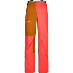 Ortovox 3L Ortler Hardshellhose Damen Coral