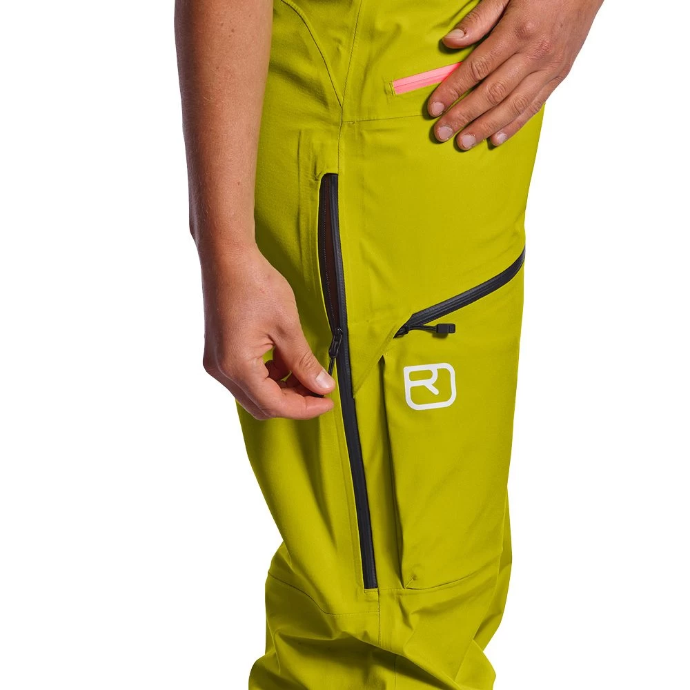 Ortovox 3L Deep Shell Freeridehose Damen Dirty Daisy 7 Ortovox 3L Deep Shell Freeridehose Damen Dirty Daisy – Bild 7