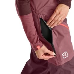 Ortovox 3L Guardian Shell Freeride-Hose Damen Winetasting -Günstiges Berggeist Geschäft 59462206483e OrtovoxGuardian Pantt W wine