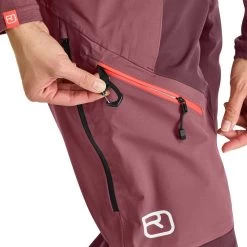 Ortovox 3L Guardian Shell Freeride-Hose Damen Winetasting -Günstiges Berggeist Geschäft 59462206483f OrtovoxGuardian Pantt W wine