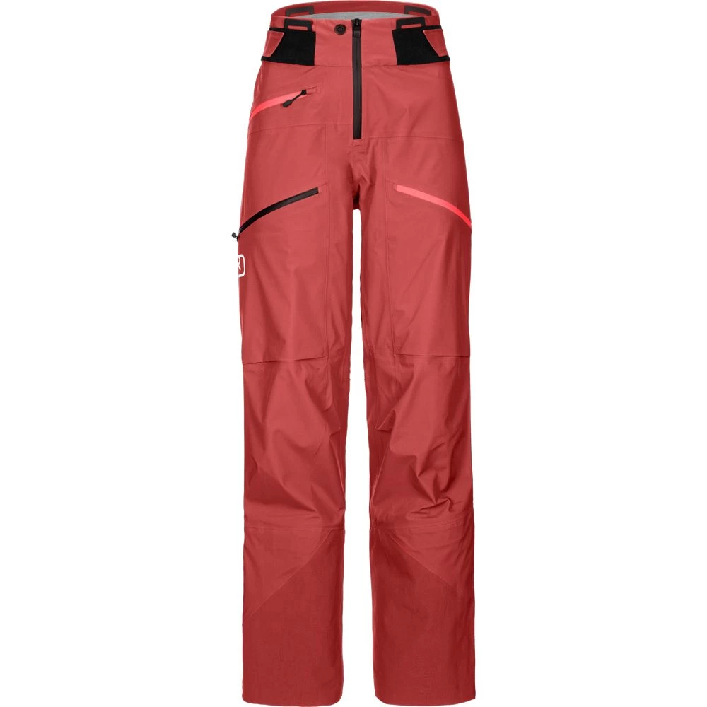 Ortovox 3L Deep Shell Freeride Hose Damen Blush 1 Ortovox 3L Deep Shell Freeride Hose Damen Blush