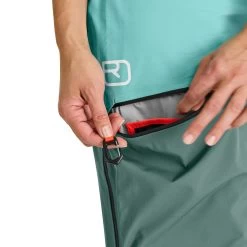 Ortovox 3L Ravine Shell Freeride-Hose Damen Arctic Grey -Günstiges Berggeist Geschäft 59462209597e Ortovox Ravine Pant W arctic