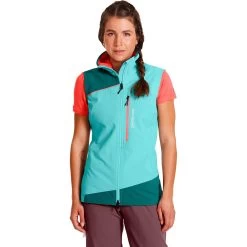 Ortovox Pala Light Weste Damen Ice Waterfall -Günstiges Berggeist Geschäft 59562202444c Ortovox Pala Vest W ice