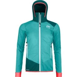 Ortovox Col Becchei Hybridjacke Damen Ice Waterfall