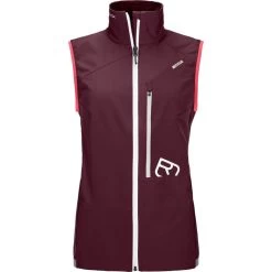 Ortovox Protact Berrino Weste Damen Dark Blood