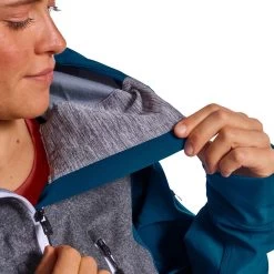 Ortovox Pordoi Softshelljacke Damen Petrol Blue -Günstiges Berggeist Geschäft 59562209702f Ortovox Pordoi Jacke W blue