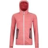 Ortovox Fleece Light Hoody Damen Wild Rose Blend