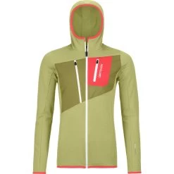 Ortovox Fleece Grid Hoody Damen Wabisabi