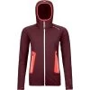 Ortovox Fleece Light Hoody Damen Winetasting