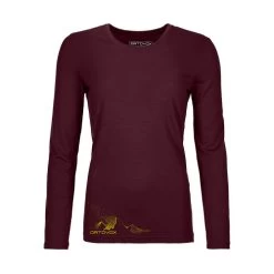 Ortovox 185 Merino Logo Spray Longsleeve Wo