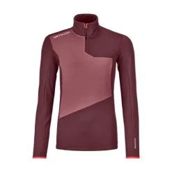 Ortovox Fleece Light Zip Neck Women